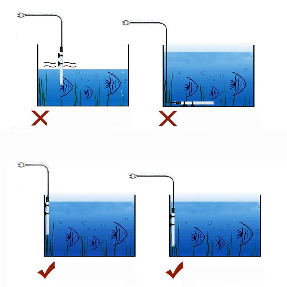 Fish Tank Aquarium Automatic Constant Temperature Heating Rods