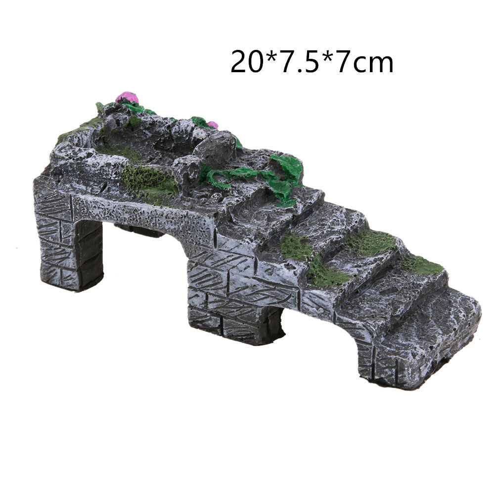 Reptile terrace climbing ladder