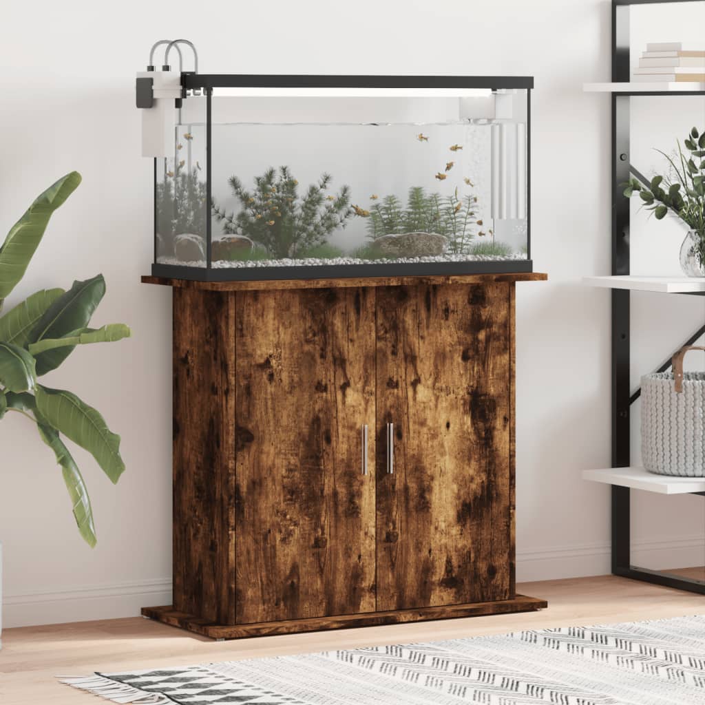 Aquarium Stand 81x Wood Material   Aquarium Stand Sonoma Oak 81
