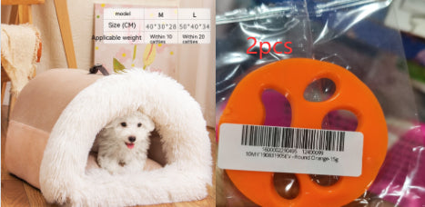 Cozy Tunnel Pet Bed