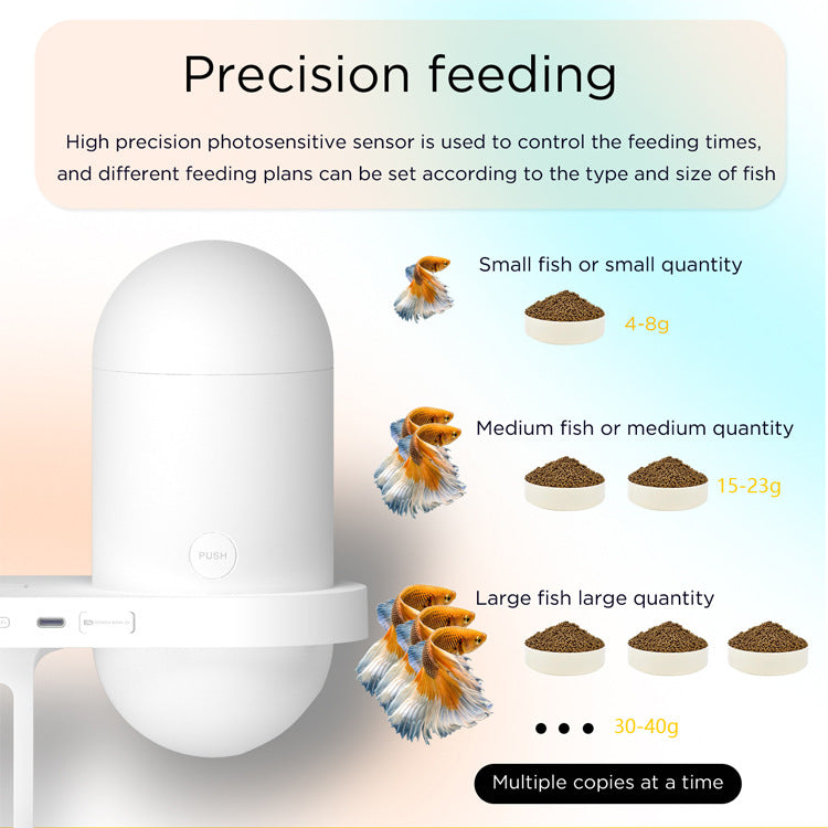 Aquarium Fish Tank Feeder Timing Quantitative Intelligent