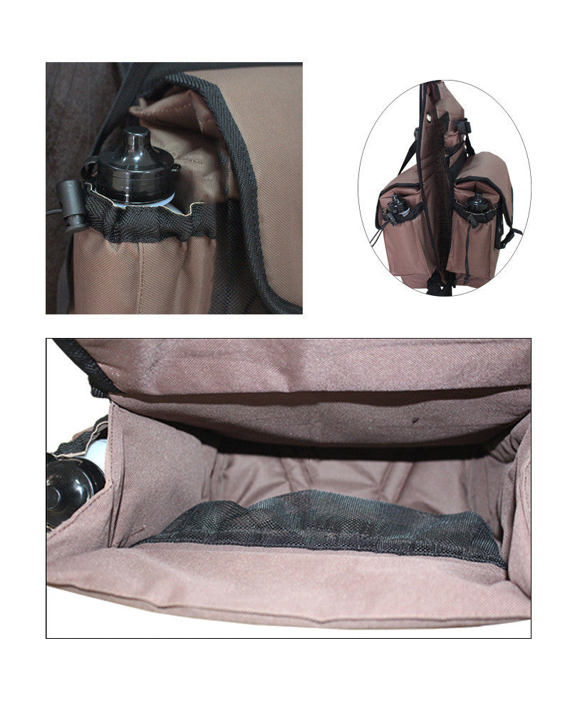 Equestrian Waterproof Wear-resistant Saddle Bag Riding Backpack