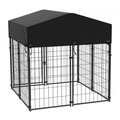 Timeless Pet Kültéri fém kutyakennel UV álló szövettetővel (HOP1001648)