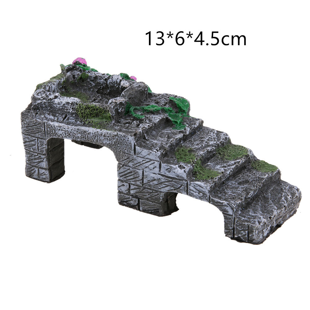 Reptile terrace climbing ladder