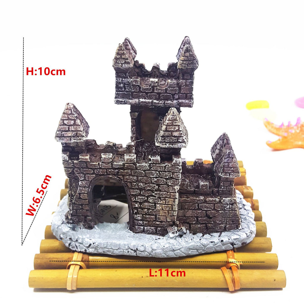 Aquarium Resin Crafts Ornaments Fish Tank Landscaping