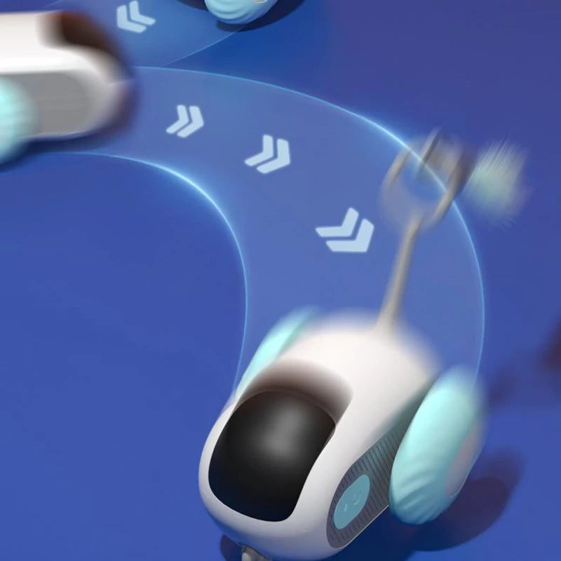 Remote Control Interactive Cat Car Toy with USB Charging
