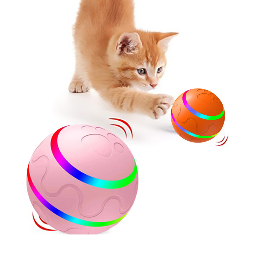 Intelligent Ball USB Charging Cat Toys Self Rotating Ball Automatic Rotation