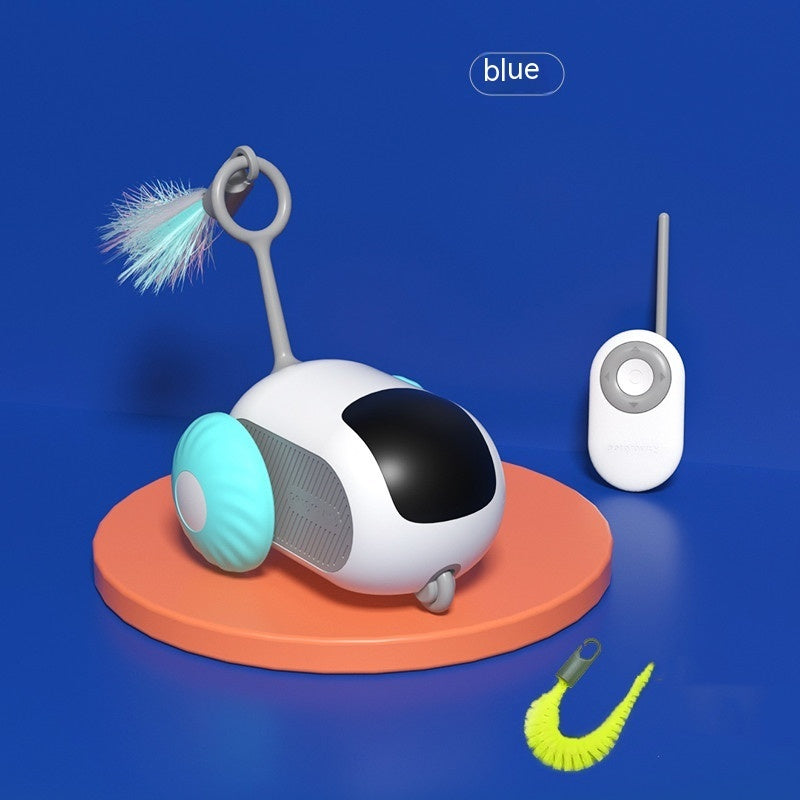Remote Control Interactive Cat Car Toy with USB Charging