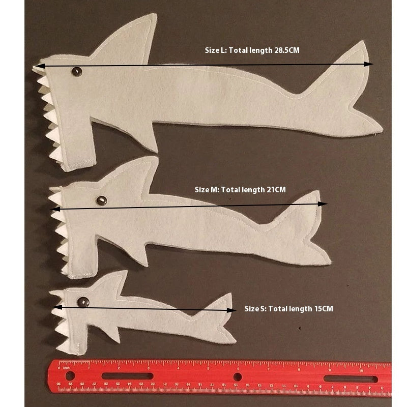 Lizard Felt Cloth Shark Pack Minipet Supplies