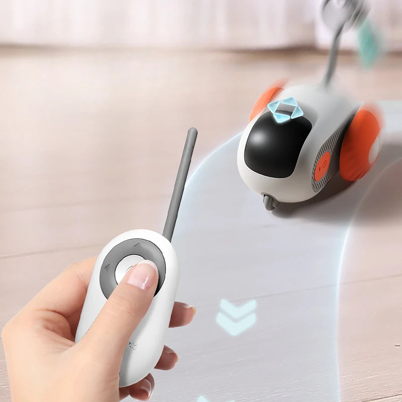 Remote Control Interactive Cat Car Toy with USB Charging