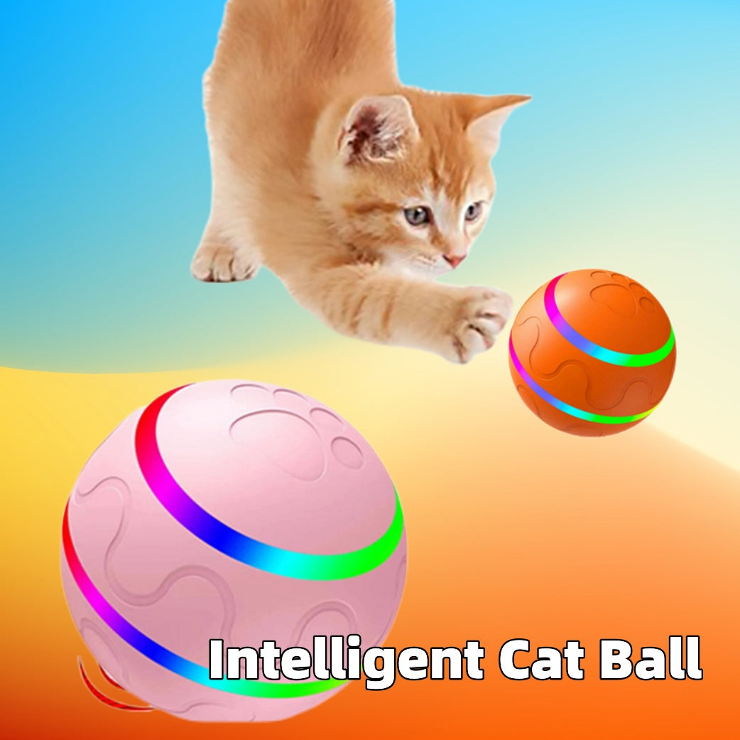 Intelligent Ball USB Charging Cat Toys Self Rotating Ball Automatic Rotation