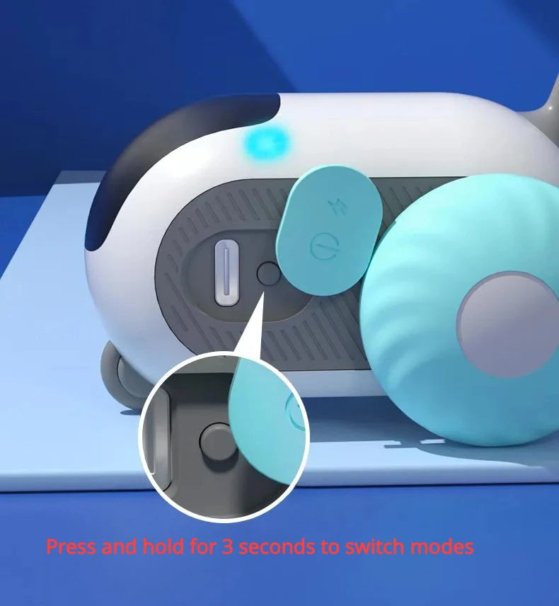 Remote Control Interactive Cat Car Toy with USB Charging