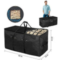Foldable And Portable Moving Horse Feed Hay Tote For Carrying Dried Grass Livestock Feeding Bag